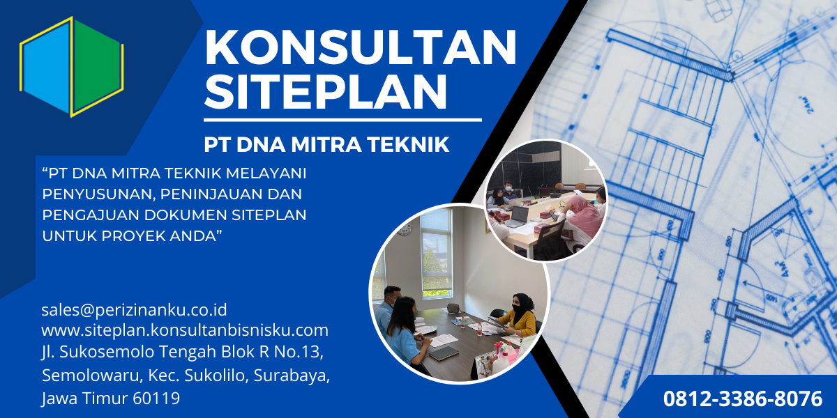 Standar Gambar Site Plan Sesuai Regulasi PBG Terbaru