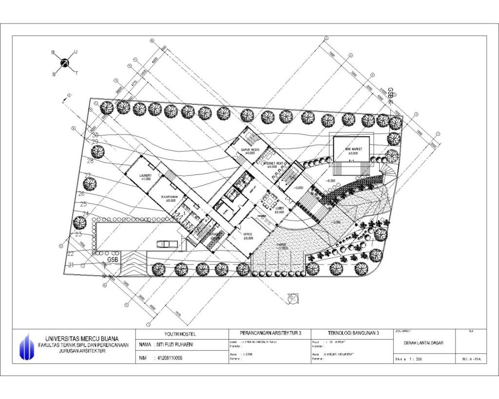 Site Plan yang Terintegrasi